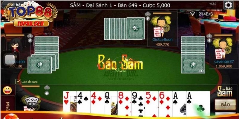 Sâm lốc giữ sức hút riêng nhờ luật chơi đặc biệt