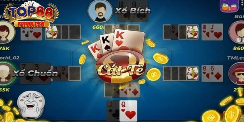 Giới thiệu game bài catte Top88 phiên bản 6 lá