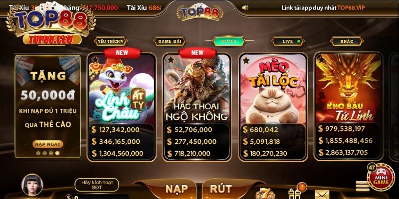 5+ trò chơi nổ hũ có cốt truyện siêu thú vị