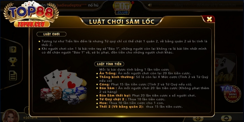 Cách chơi và một vài thuật ngữ thường xuất hiện